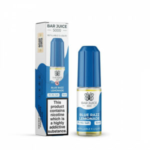 Bar Juice 5000 10ml Blue Razz Lemonade flavour (20mg Nic Salt)