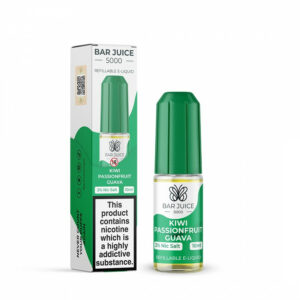 Bar Juice 5000 10ml Kiwi Passionfruit Guava flavour (20mg Nic Salt)