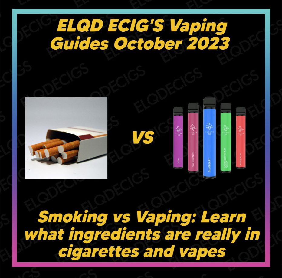 Smoking vs Vaping