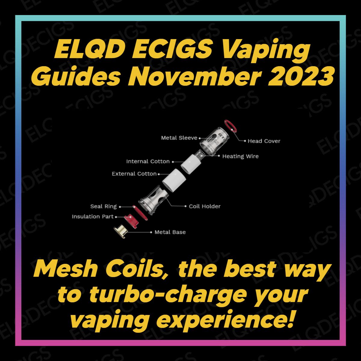 Mesh Coils, the best way to turbo charge your vaping experience!