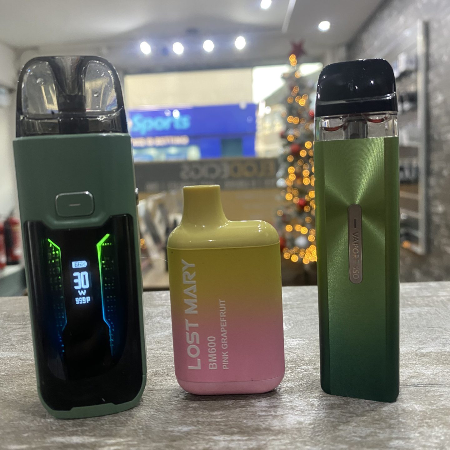 Luxe XR Max, Lost Mary and Xros Mini