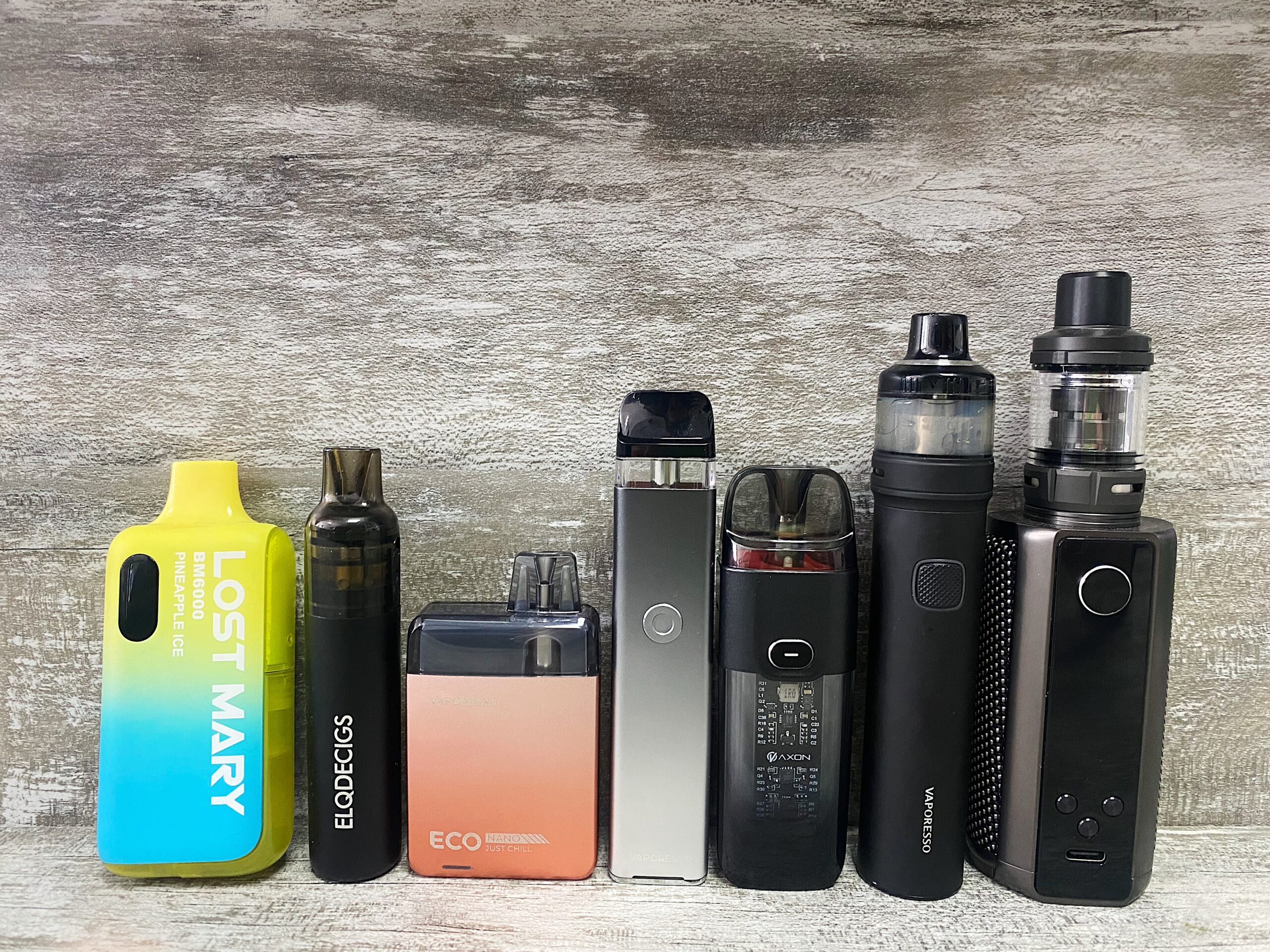 Different Types Of Vapes