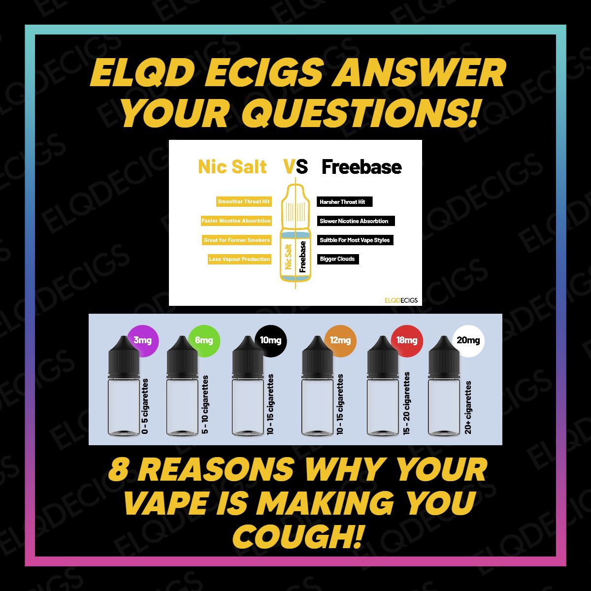 Why is my vape making me cough