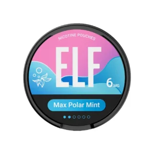 Max Polar Mint Elf Nicotine Pouches 6mg