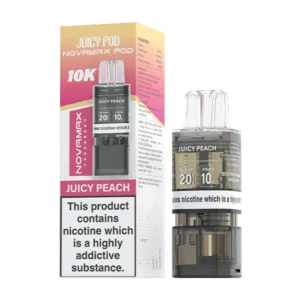 Juicy Peach - Juicy Pods NOVAMAX 10K Pods