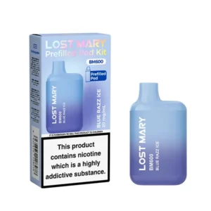 Blue Razz Ice Lost Mary BM600 Prefilled Kit