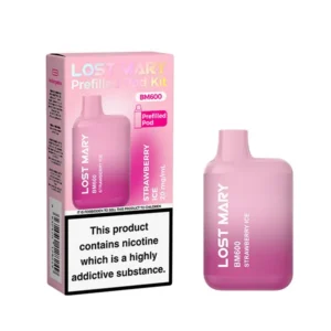 Strawberry Ice Lost Mary BM600 Prefilled Kit