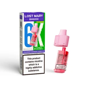 Lost Mary BM6000 Pods Strawberry Raspberry Cherry Ice