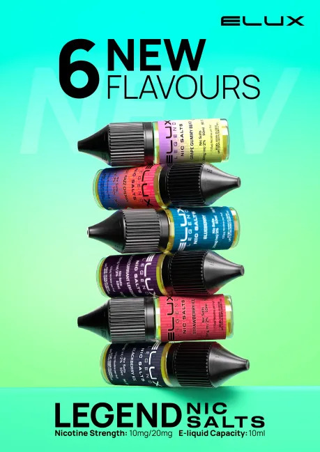 6 New ELUX Legend Flavours and More...- May 2025