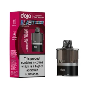 Strawberry Raspberry Cherry Ice Dojo Blast 6000 pods 10mg