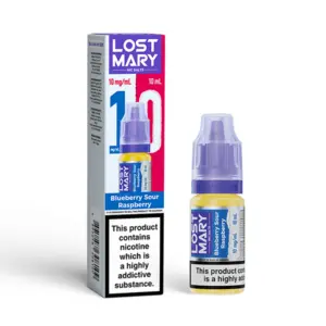 Blueberry Sour Raspberry Lost Mary Nicotine Salt E-Liquid 10mg