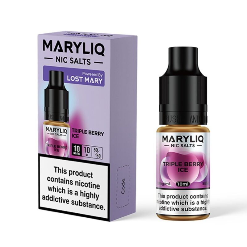 Triple Berry Ice (10mg Nic Salt) – MaryLiq Salts Triple Berry Ice 10mg Nic Sal) MaryLiq Salts