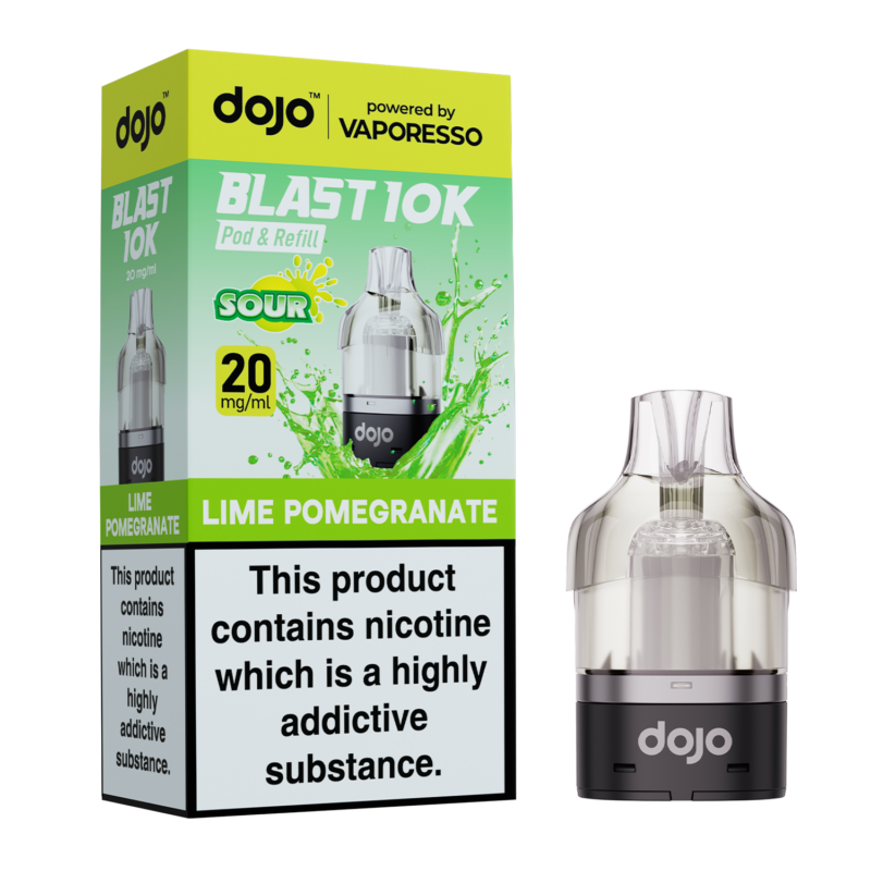 Vaporesso20Dojo20Blast2010k2030k20Replacement20Prefilled20Pods20-20LIME20POMEGRANATE-1.webp Lime Pomegranate Dojo Blast 10k 30k POds