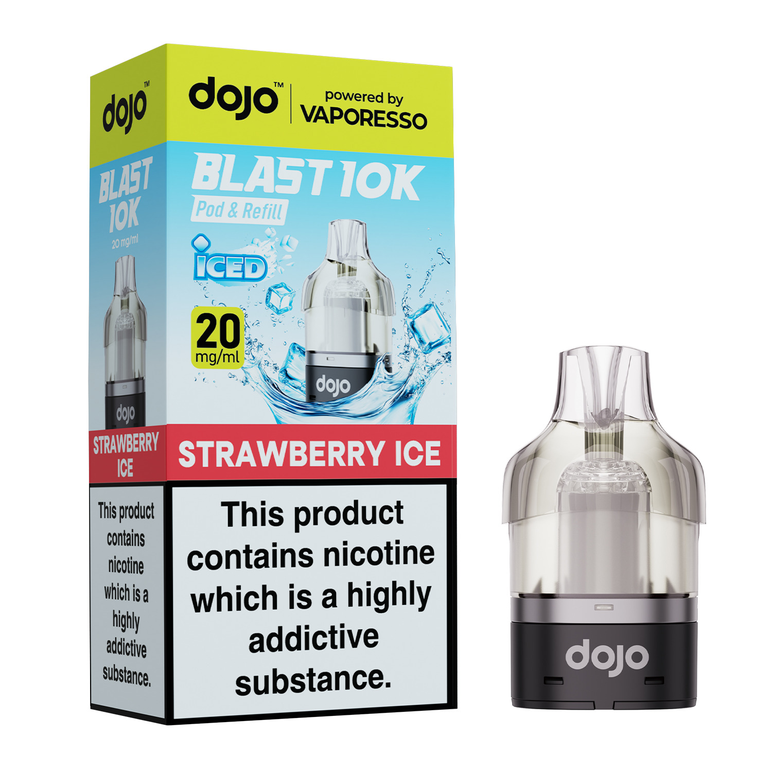 Strawberry Ice Dojo Blast 10k 30k pods