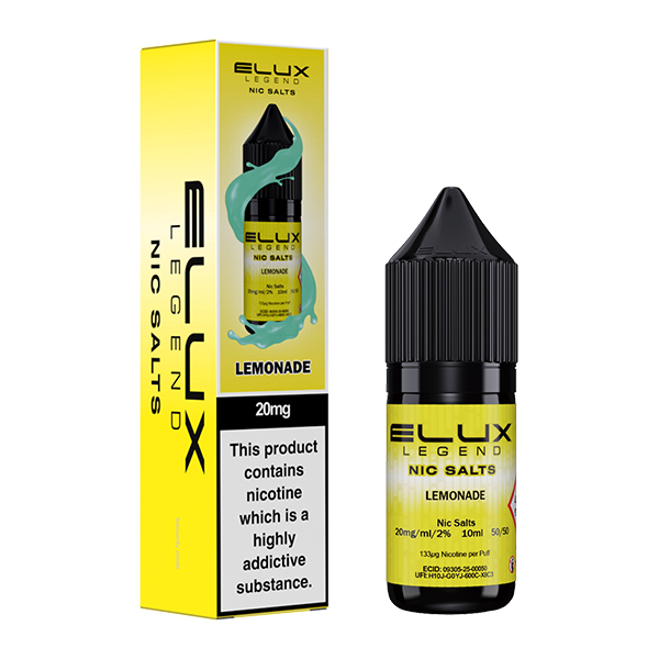 Lemonade Elux Legend Nicotine Salts