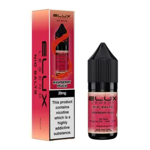 Elux Legend Nicotine Salts Raspberry Peach