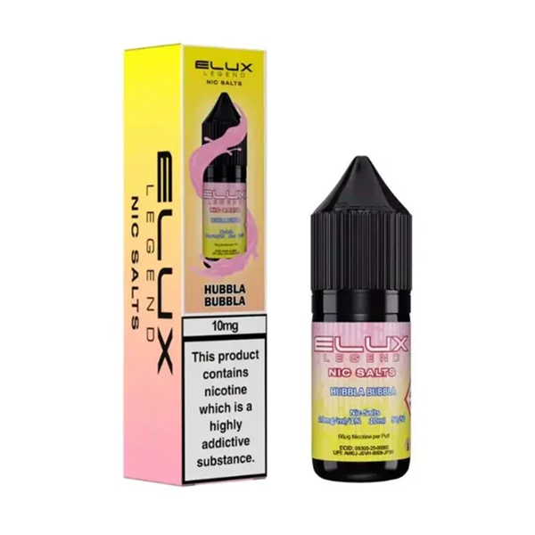 Elux Legend Nicotine Salts Hubbla Bubbla