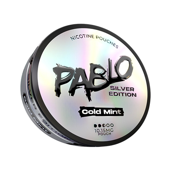 Cold Mint (10mg) - Pablo Silver Nicotine Pouches