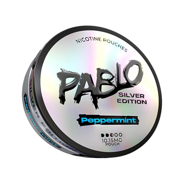 Peppermint (10mg) - Pablo Silver Nicotine Pouches