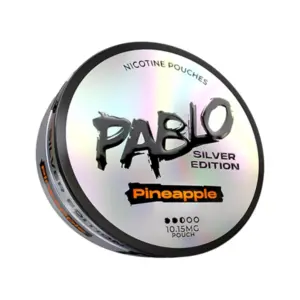 Pineapple (10mg) - Pablo Silver Nicotine Pouches