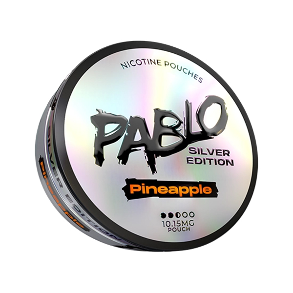 Pineapple (10mg) - Pablo Silver Nicotine Pouches
