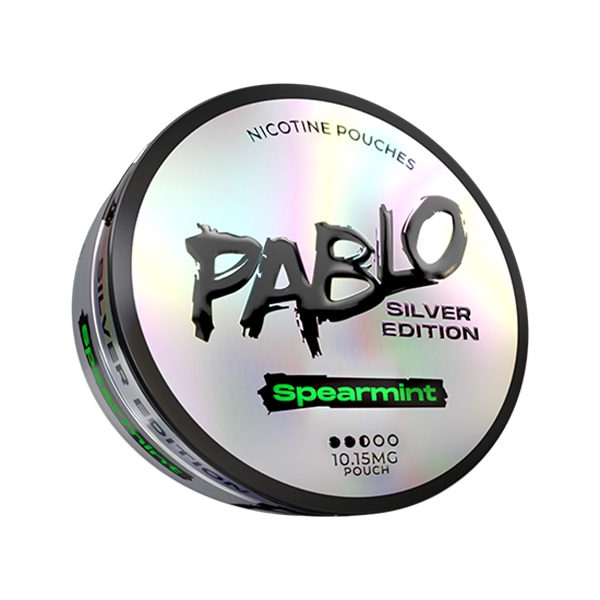Spearmint (10mg) - Pablo Silver Nicotine Pouches