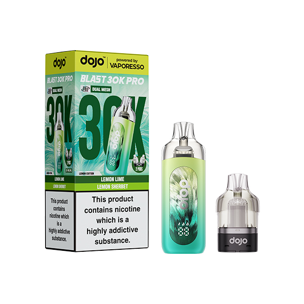 Lemon Edition (20mg) - Vaporesso Dojo Blast 30k Pro Kit
