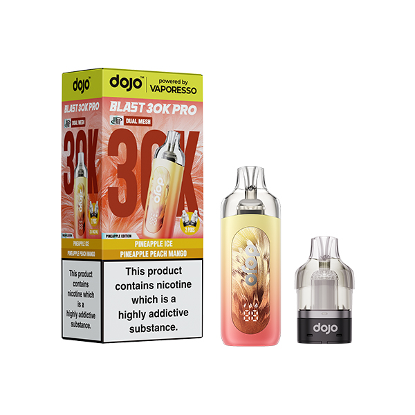 Pineapple Edition (20mg) - Vaporesso Dojo Blast 30k Pro Kit